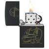 zippo worker black matte 3