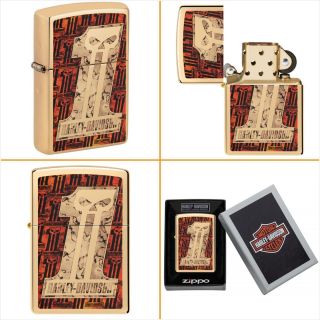 Harley-Davidson Zippo benzínový zapalovač s doživotní zárukou 🔥🛡️...