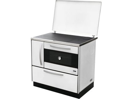 Royal XL Enamelled Sparhelt, white