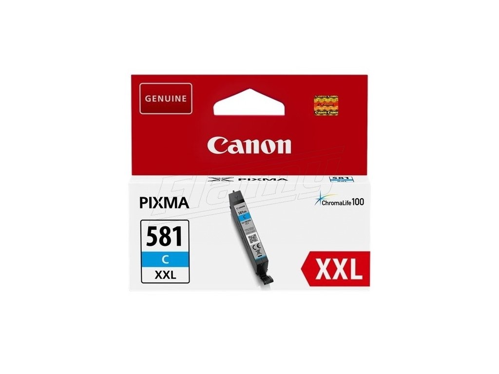 Canon CLI-581XXL Cyan originální ink. náplň, 1995C001