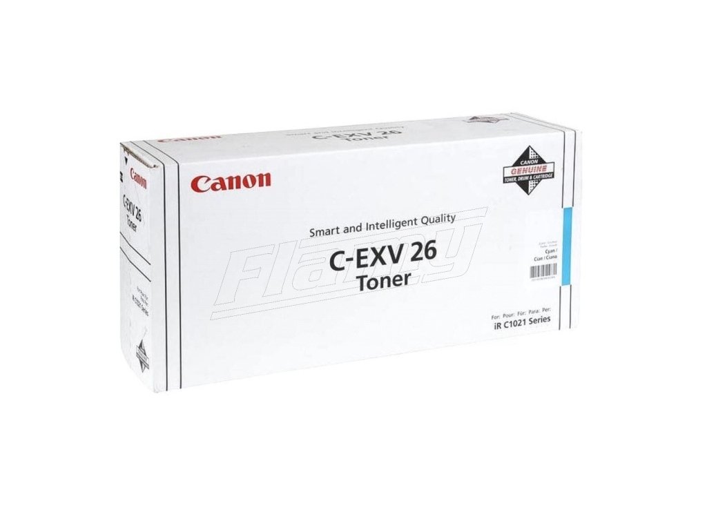 Canon originální toner C-EXV 26 Cyan
