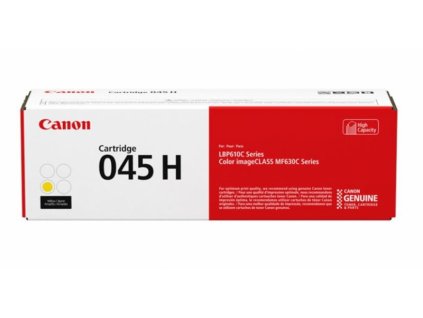 Canon originální toner CRG-045H Yellow, 1243C002