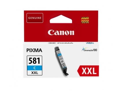 Canon CLI-581XXL Cyan originální ink. náplň, 1995C001