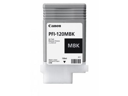 Canon PFI-120MBk, originální ink. náplň (2884C001), matt black