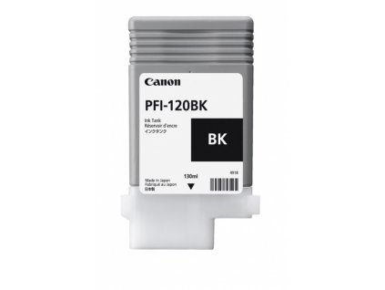 Canon PFI-120Bk, originální ink. náplň (2885C001), black