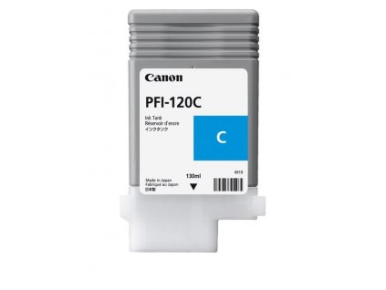 Canon PFI-120C, originální ink. náplň (2886C001), cyan