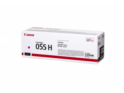 Canon originální toner CRG-055H Magenta, 3018C002