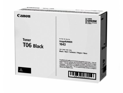 Canon originální toner T06 Black, 3526C002