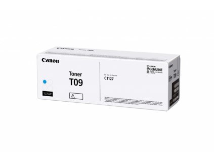 Canon originální toner T09 Cyan, 3019C006