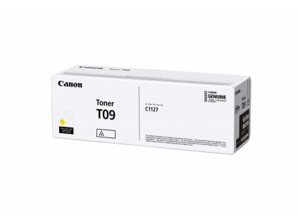 Canon originální toner T09 Yellow, 3017C006