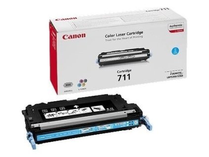 Canon originální toner CRG-711 Cyan