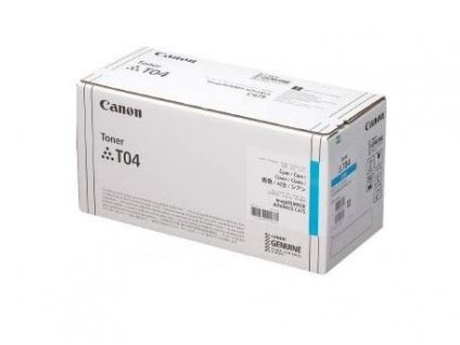 Canon originální toner T04 Cyan