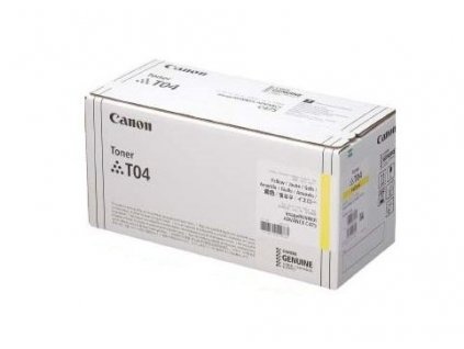 Canon originální toner T04 Yellow