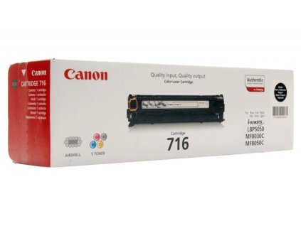 Canon originální toner CRG-716 Black