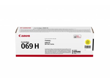 Canon originální toner CRG-069H Yellow, 5095C002