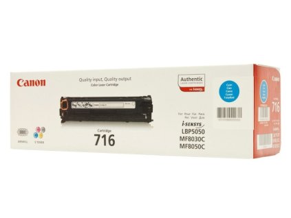 Canon originální toner CRG-716 Cyan