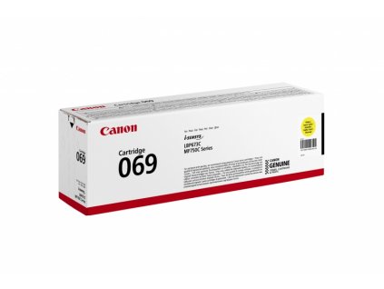 Canon originální toner CRG-069 Yellow, 5091C002
