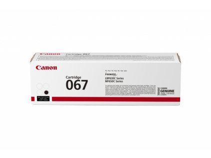 Canon originální toner CRG-067 Black, 5102C002