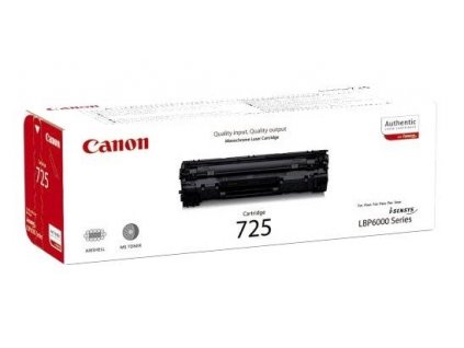 Canon originální toner CRG-725 Black, 3484B002