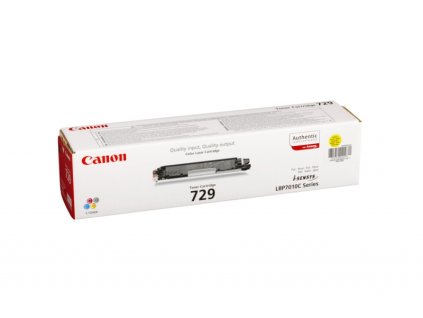 Canon originální toner CRG-729 Yellow