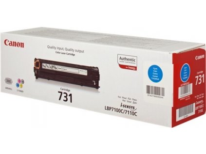 Canon originální toner CRG-731 Cyan