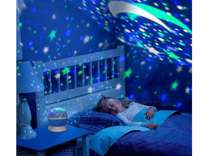 Dětský pokoj- LED projektor noční oblohy- Dárky k Vánocům