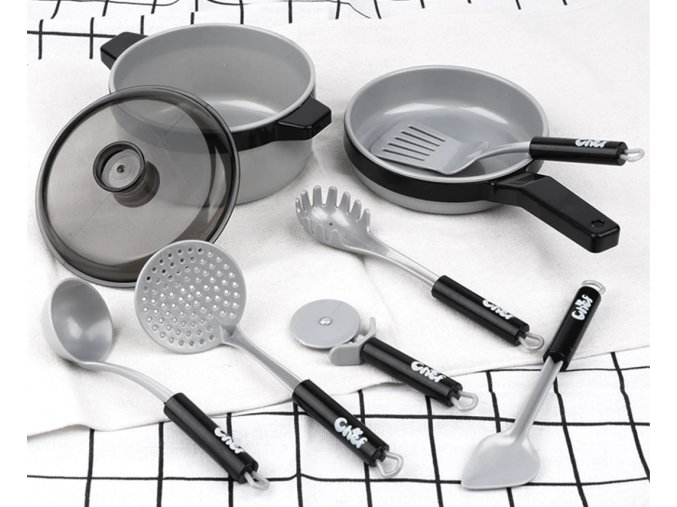 Pro děti-kuchyňský 8ks set nádobí- vhodné jako dárek