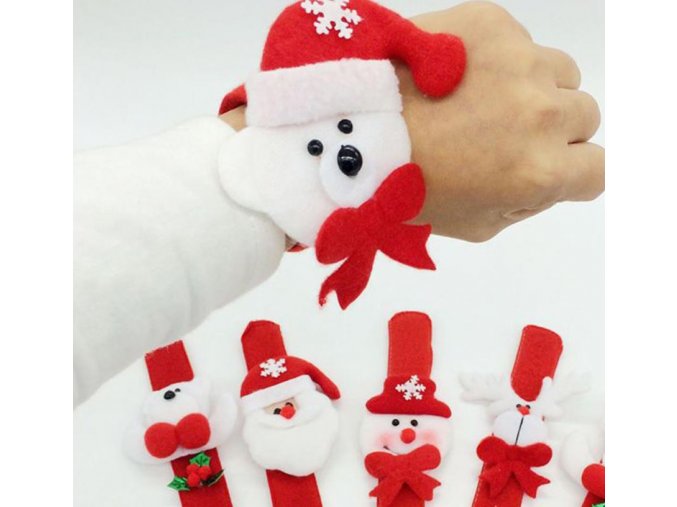 Hračky pro děti-  Vánoční navíjecí náramek více variant- Vhodný jako dárek k Vánocům