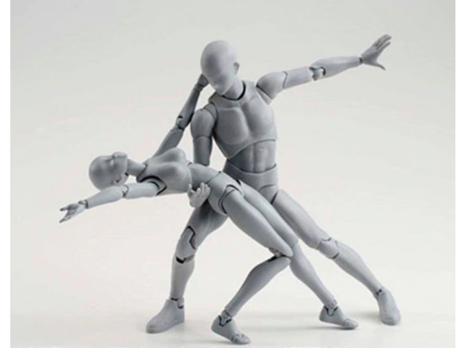 Figurka - Pohyblivý model člověka- 2 varianty