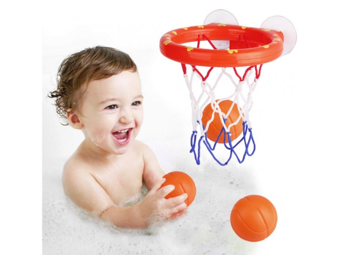 Pro děti- vodní hračka pro kluky do vany basketbalový koš- Vánoční dárky