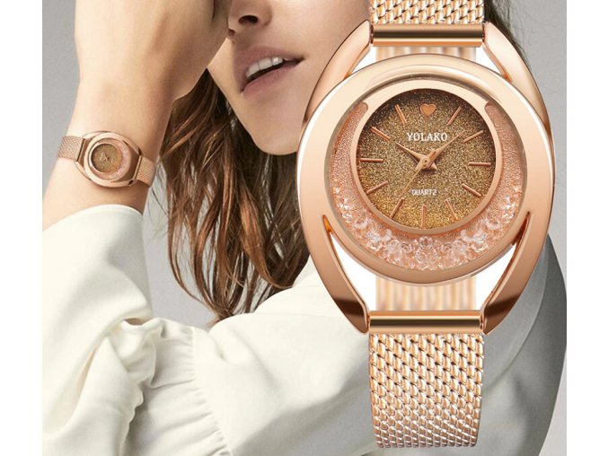 Dámské elegantní náramkové hodinky- Dárky pro ženy