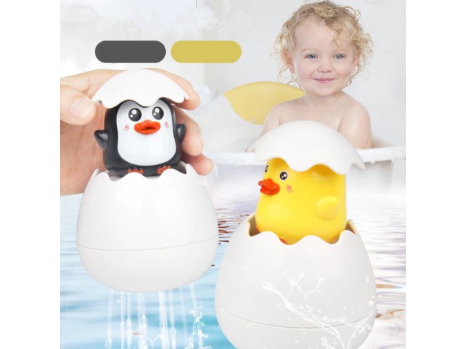 Pro děti- hračky do vody tučňák nebo kuřátko- Dárky pro děti