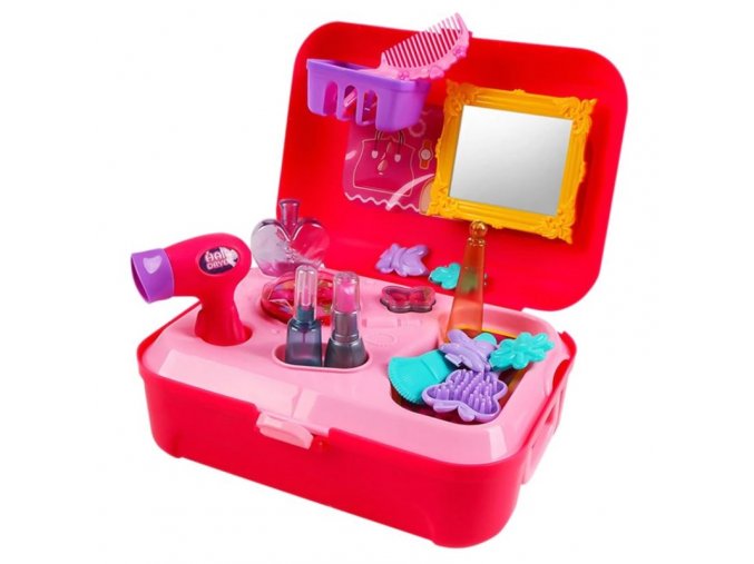 Děti - hračky - hračky pro holky - dětský kosmetický kufřík  - výprodej skladu