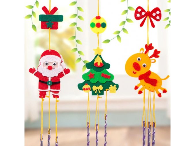 Hry - vánoce - vánoční dekorace - vánoční tvoření - dětská vánoční zábava tvoření závěsné dekorace - výprodej skladu