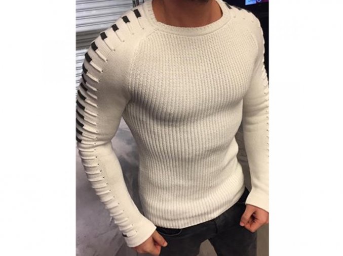 Pánský luxusní svetr pulovr
