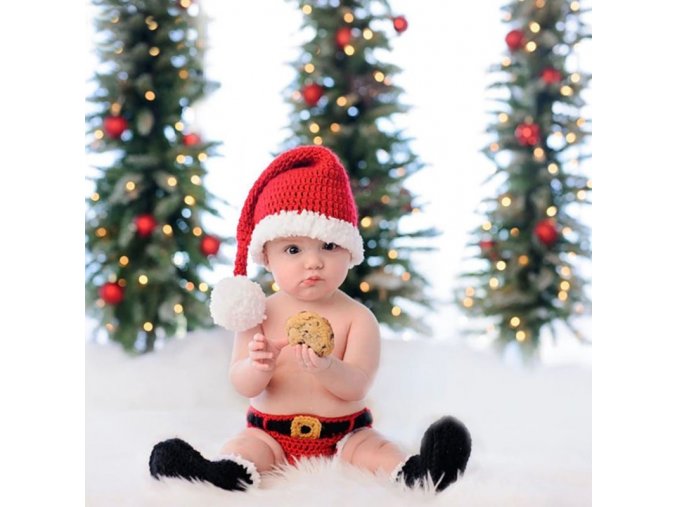Vánoce - dětské oblečení - vánoční obleček pro miminka vhodné na focení  - oblečení pro miminka - výprodej skladu - body - oblečení pro miminka