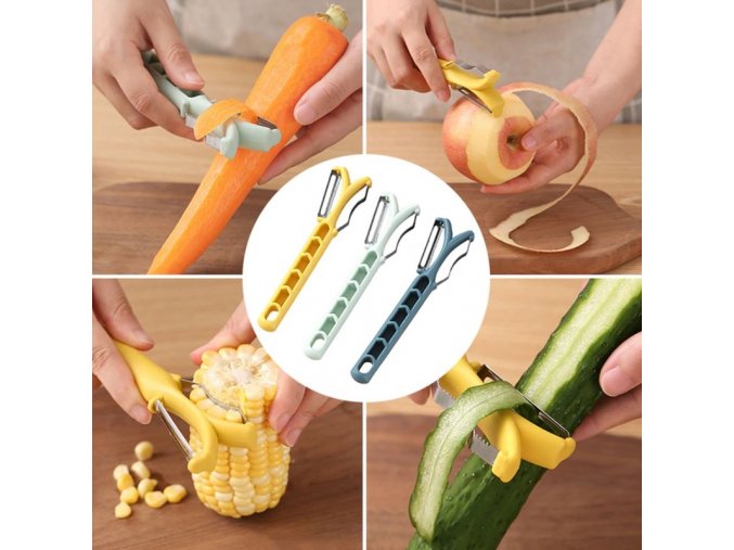 Kuchyně - multifunkční škrabka na zeleninu do kuchyně - škrabka na brambory - nádobí