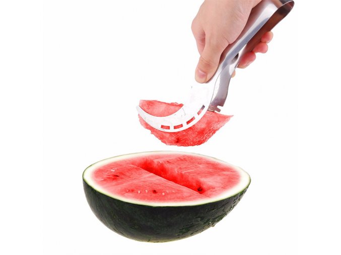 Nerezový vykrajovací nůž na meloun