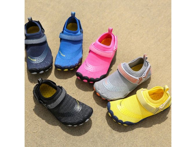 Boty - dětské boty - dětské pevné boty do vody - boty do vody - výprodej skladu