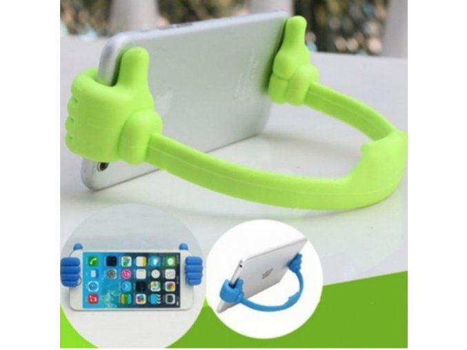 Praktický flexibilní držák telefonu - různé barvy - SLEVA 70% (Barva Žlutá)