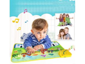 Pro děti, hračky- hrací hudební kobereček pro nejmenší 60x37cm- DÁRKY K VÁNOCŮM