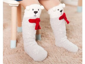 Dětské oblečení- krásné teplé dlouhé ponožky s motivem, více variant- VÝPRODEJ SKLADU