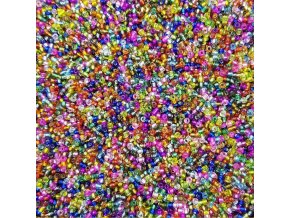 Drobné korálky na výrobu náramků a náhrdelníků pro šikovné kutily 1000 ks, více barev