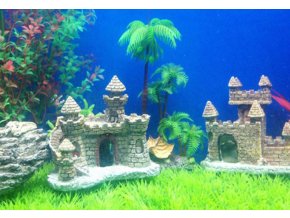 Akvarijní dekorace- hrad do akvária - SLEVA