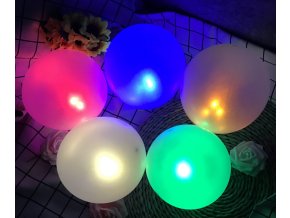 Dekorace- LED světla do balonků 10 ks/ set- svatba, oslavy. narozeniny