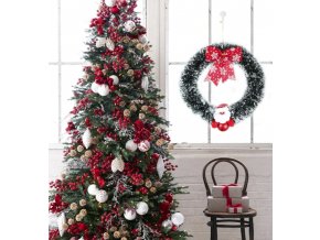 Vánoce- vánoční věnec na dveře, okno- dekorace