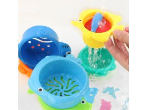 Hračky hračky pro děti hračky do vody hračky pro nejmenší - kreativní hračky do vany 6 ks