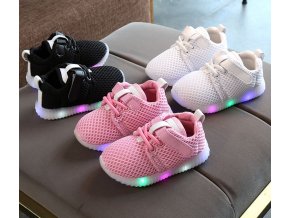 Dětské boty- LED svítící boty pro chlapce a dívky