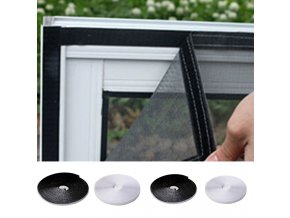 Samolepicí suchý zip 6mmx5,6m na síť do oken nebo dveří