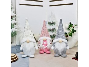 Dekorace - vánoce - vánoční dekorace - vánoční skřítek - krásný vánoční stojící skřítek - vánoční dárek